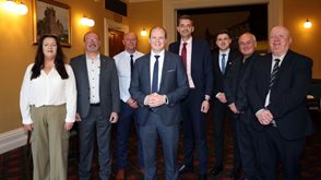 The event was attended by Gordon Lyons, Communities Minister, Colleen Crothers, Jim Crothers and Ian Shanks, from Castle Community Trust, Philip Brett MLA, Councillor Dean McCullough, and Dr Sean Brennan and Liam Gunn, Housing Executive. 