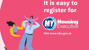 It is easy to register for the My Housing Executive tenant portal.
