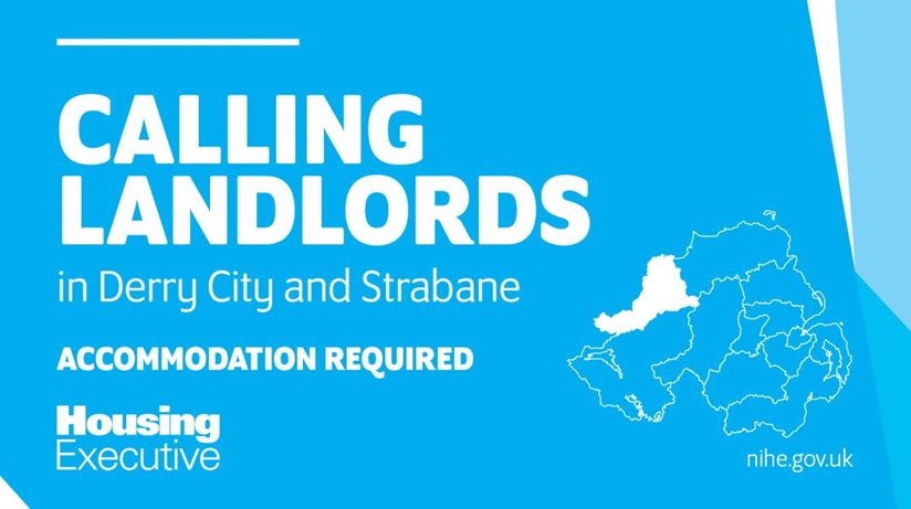 The Housing Executive is looking for properties to add to its temporary accommodation portfolio.