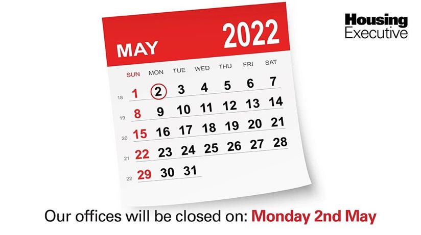 Our offices will re-open on Tuesday 3 May.