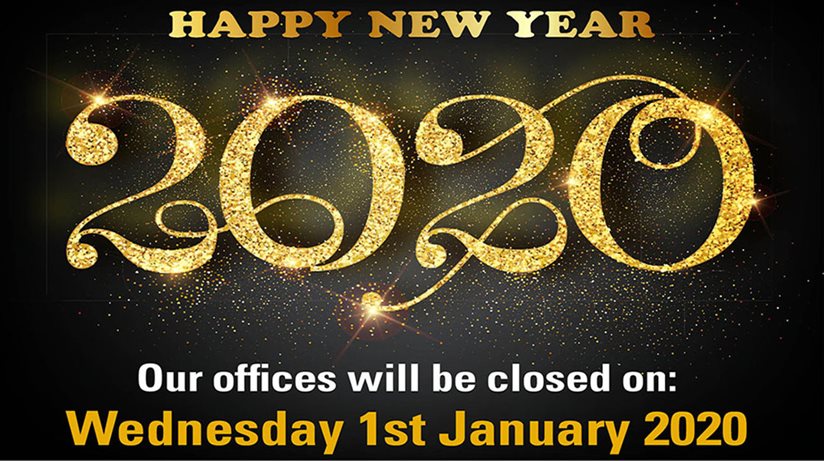 Our offices will re-open on Thursday 2 January