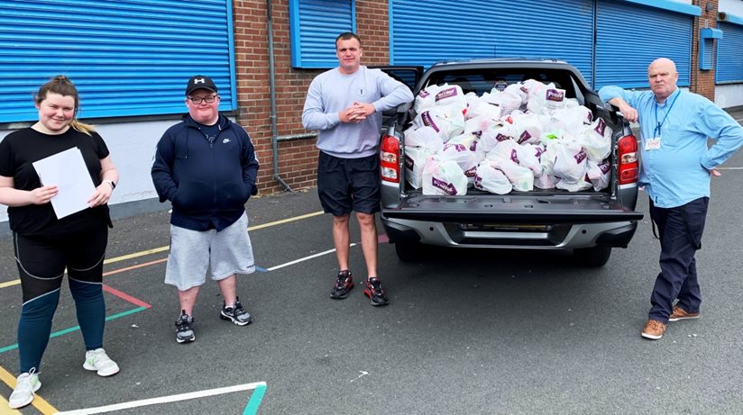 Ardoyne residents were helped during the lockdown period by the Ardoyne Association.