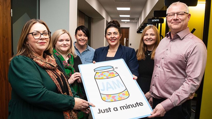David Moore, our Director of Corporate Services, and colleagues from our Housing Services division welcomed Maeve Monaghan, NOW Group CEO, to the Housing Centre yesterday to launch our commitment to being a JAM Card friendly organization.