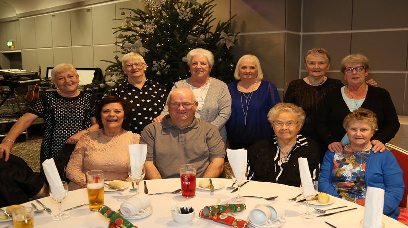 Members of the Stay Young group pictured at the event.