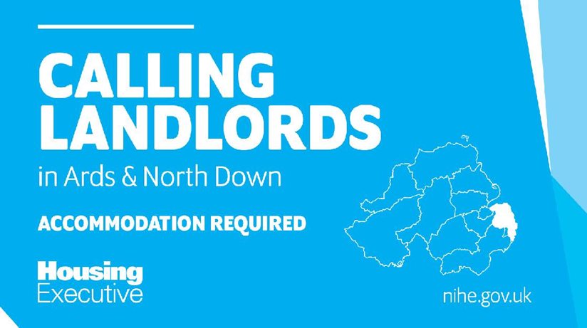 The Housing Executive is looking for properties in the Ards and North Down area.