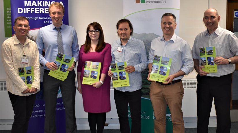 Aidan Campbell (Rural Community Network) Tim Gilpin (Rural and Regeneration Manager (A)) Kelly Anderton (Rural and Regeneration Officer) Nigel Quinn (DAERA) Ben Collins (NIFHA) and Liam Lavery  (DfC)