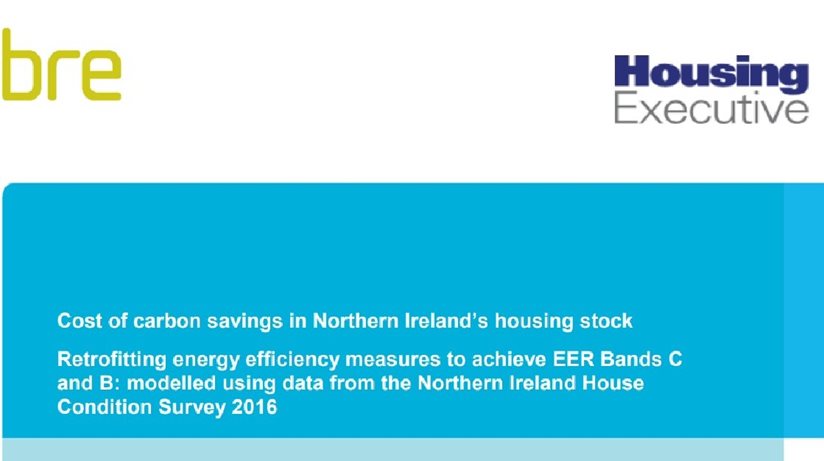 The cost of carbon savings in Northern Ireland's housing stock report has been published.