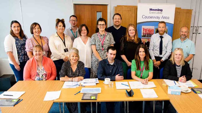 The Housing Executive’s Causeway Area Homeless Action Group held their first ‘in person’ meeting in Coleraine recently with local providers and partner agencies.