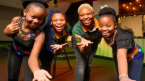 The event brought people together for an evening of music, dance, food and panel discussions led by women and girls from local, ethnic minority, migrant and refugee communities.