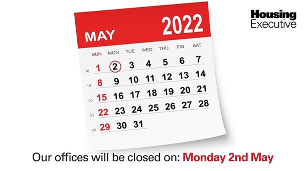 Our offices will re-open on Tuesday 3 May.