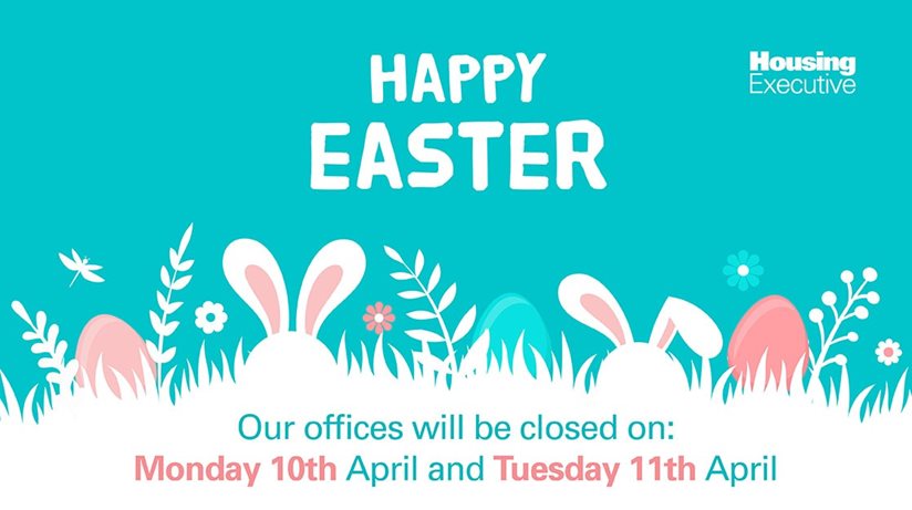Offices will reopen on Wednesday 12th April