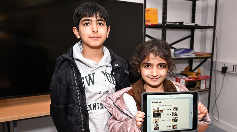 Young people have been trying their hand at the latest digital technologies 