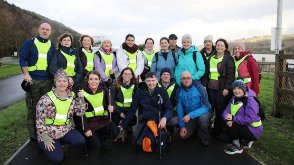 Newry residents beat winter blues with walk and talk