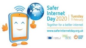Safer Internet campaign text anf graphic