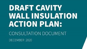 Draft Cavity Wall Insulation Action Plan. 