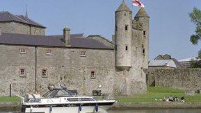 Enniskillen Castle on the River Erne in County Fermanagh
